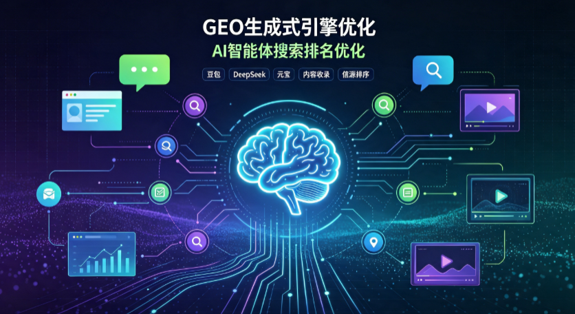 公主岭市GEO 浪潮来袭：生成式引擎优化崛起，创作者争抢豆包、DeepSeek、元宝智能体流量入口